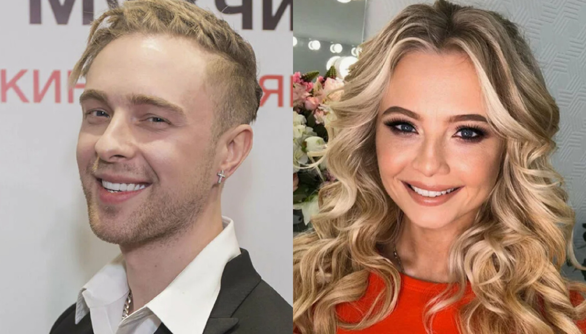 на фото Егор Крид и Полина Булаткина