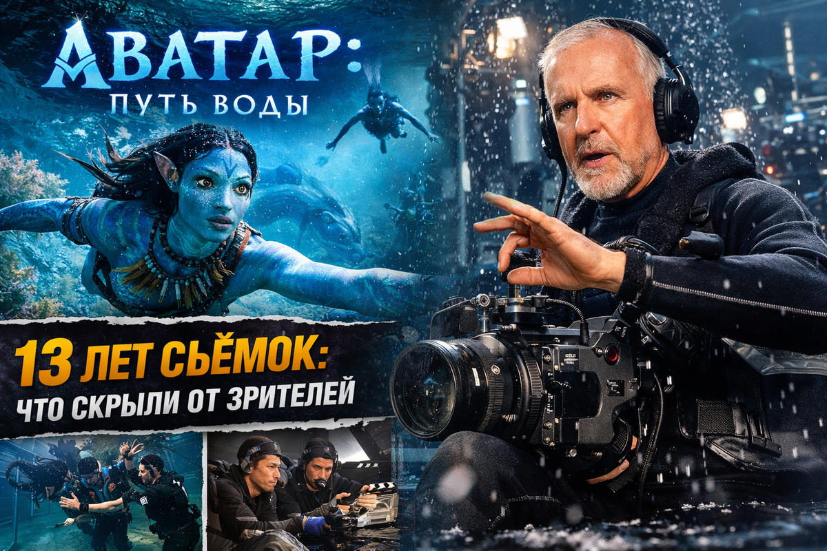 Вот как на самом деле снимали «Аватар: Путь воды»