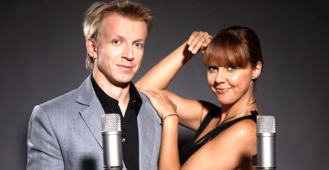 на фото Антон Комолов и Ольга Шелест