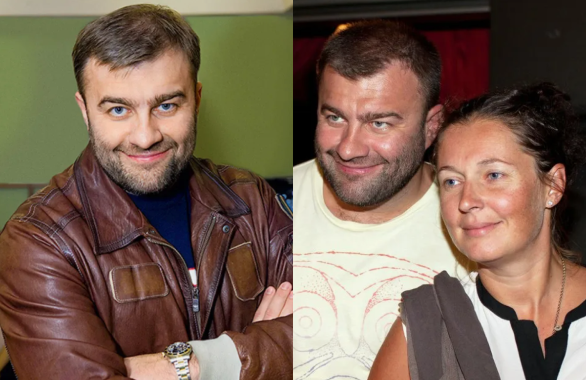 на фото Михаил Пореченков и Ольга Манешкина 