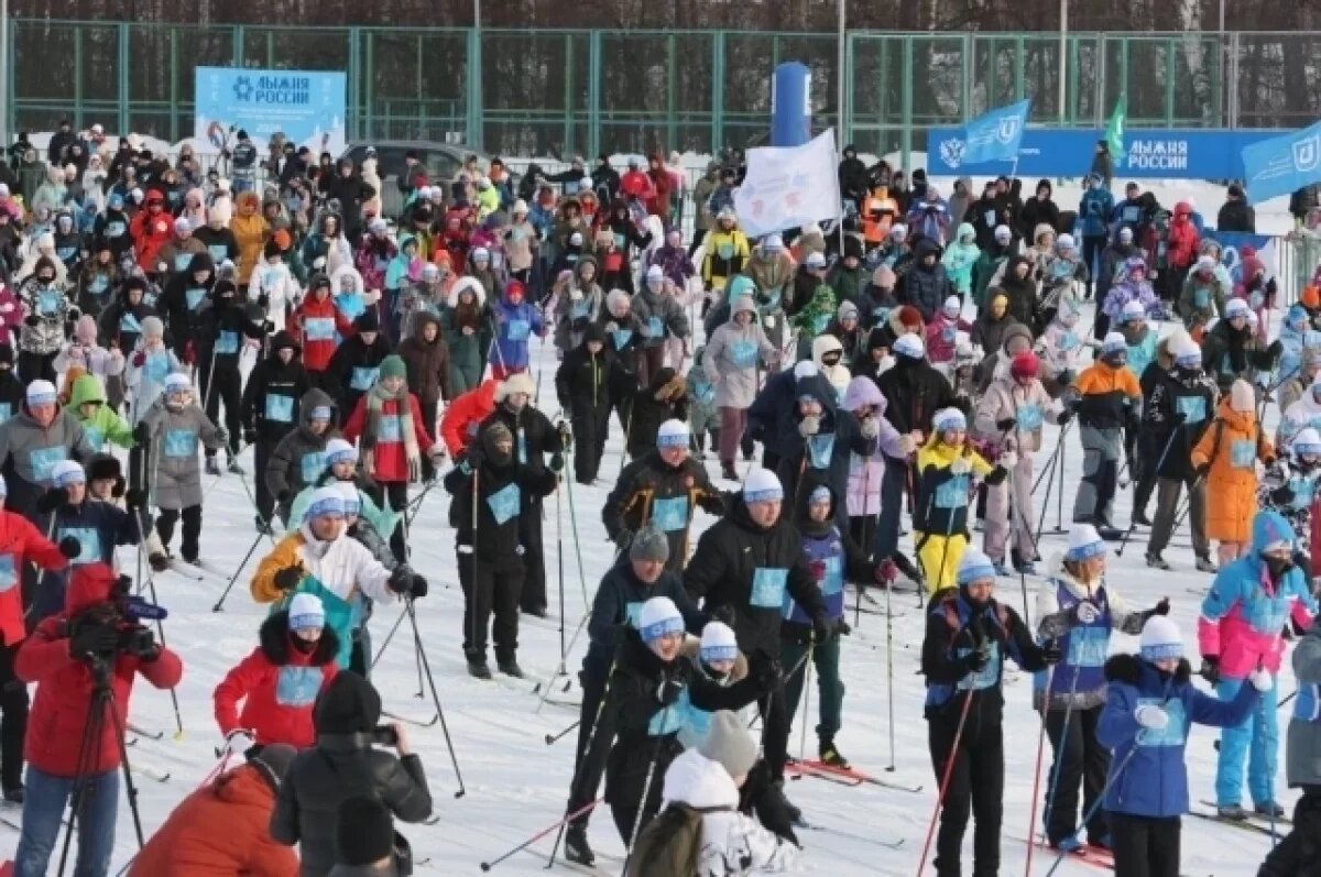    Томская область присоединилась к «Лыжне России»