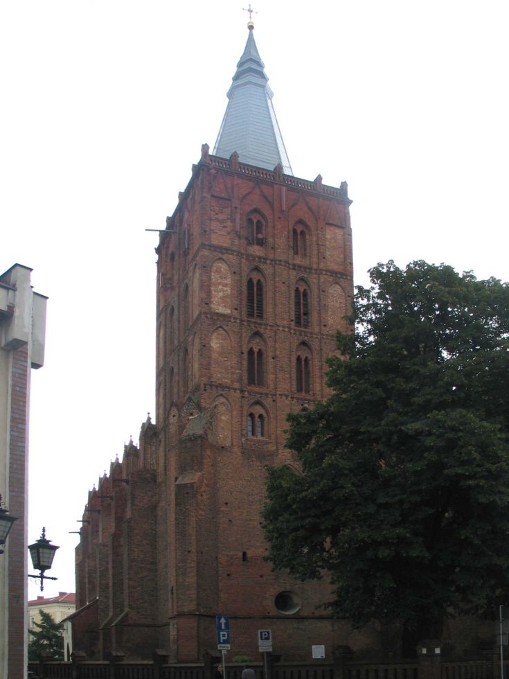 Собор Вознесения Богородицы, где хранится частичка мощей св.Валентина (Валенты по-польски). Хелмно. Польша