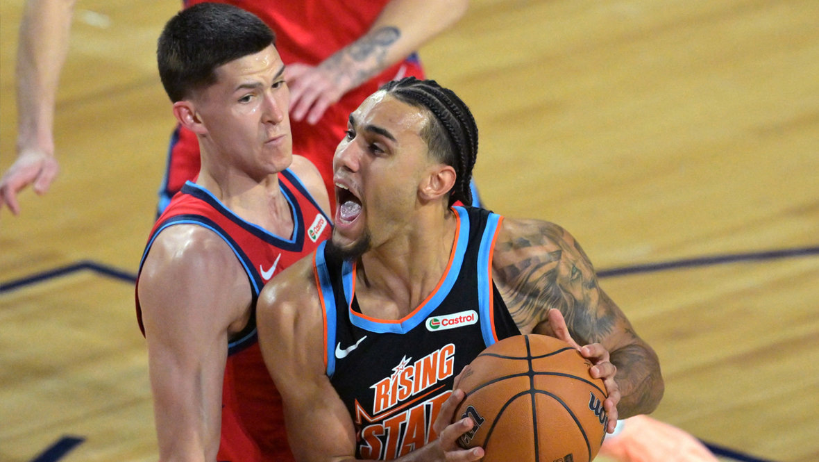    Егор Демин и Джейлон Тайсон.Imagn Images USA Today Sports