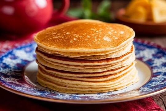    Стоимость приготовления блинов для жителей России стала ниже (фото: shedevrum.ai)