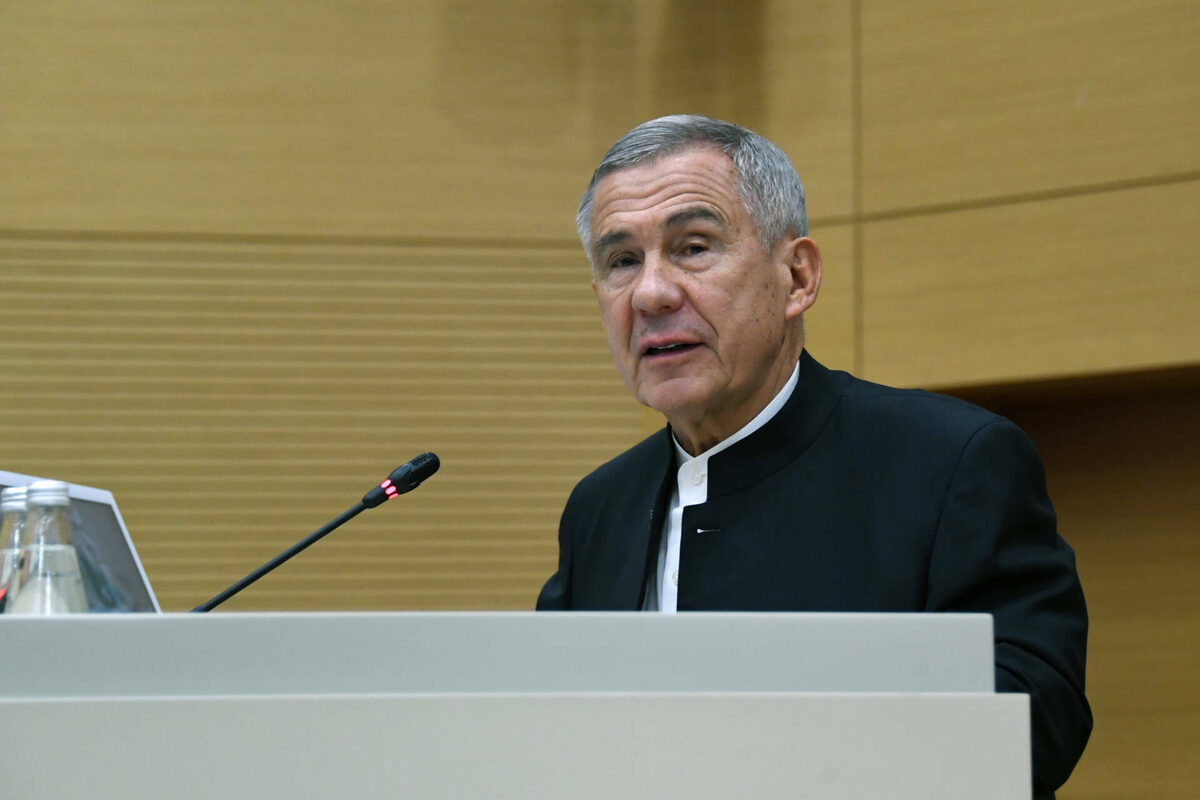 Раис Татарстана Рустам МиннихановФото: пресс-служба Раиса РТ