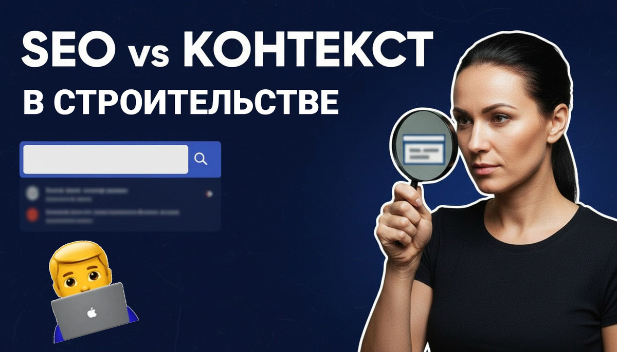 SEO продвижение строительного сайта или реклама