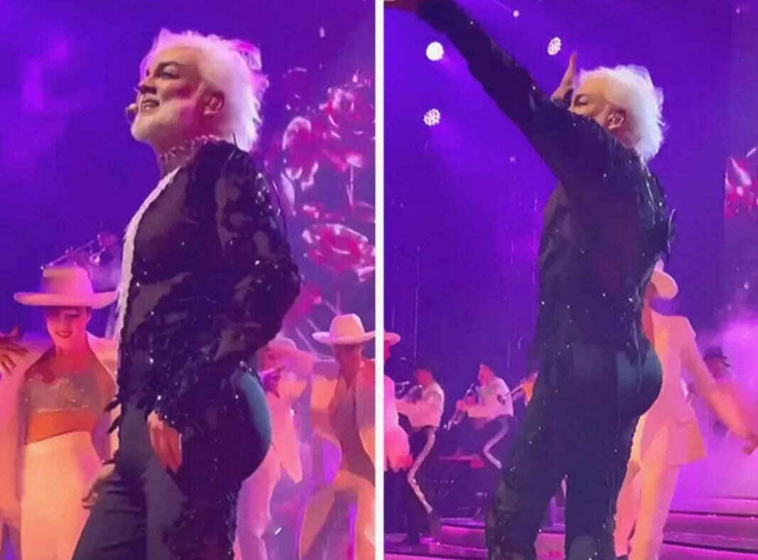 "Выдающиеся" ягодицы Киркорова, фото