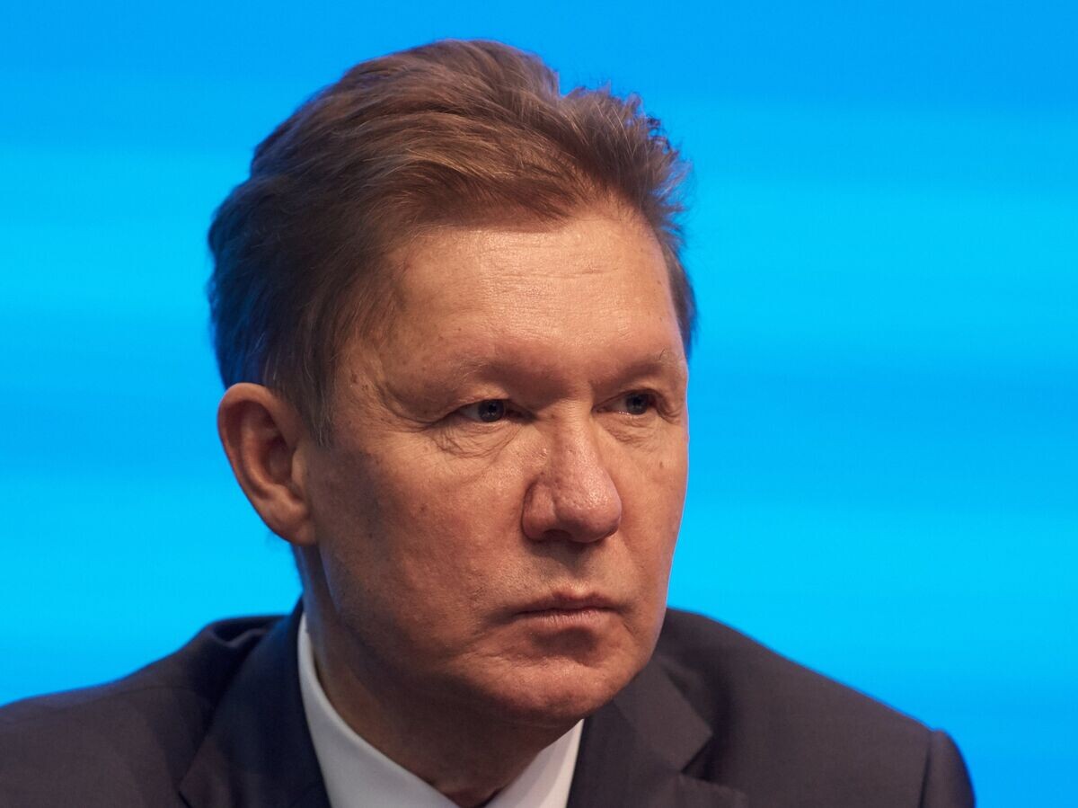    %Алексей Миллер© РИА Новости . Алексей Даничев