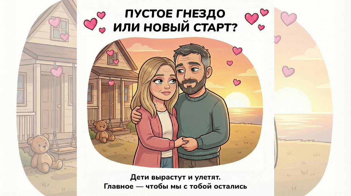 Синдром опустевшего гнезда — это не конец истории, а новая, захватывающая глава