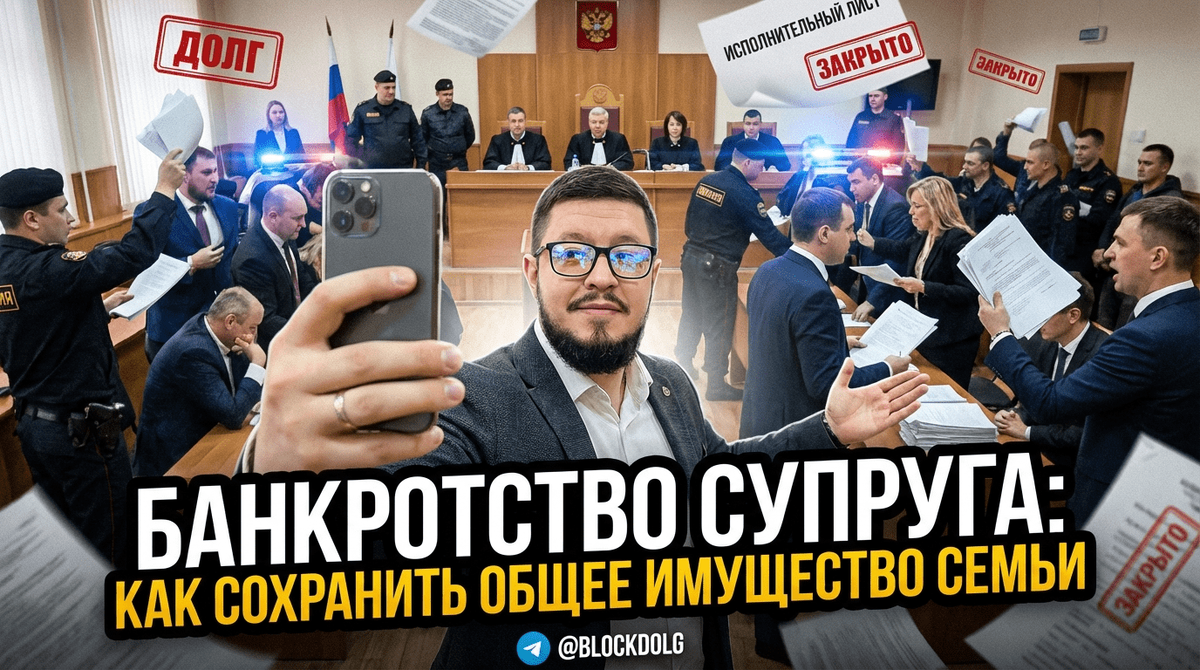    Юридические аспекты защиты совместной собственности при банкротстве мужа или жены. Максим