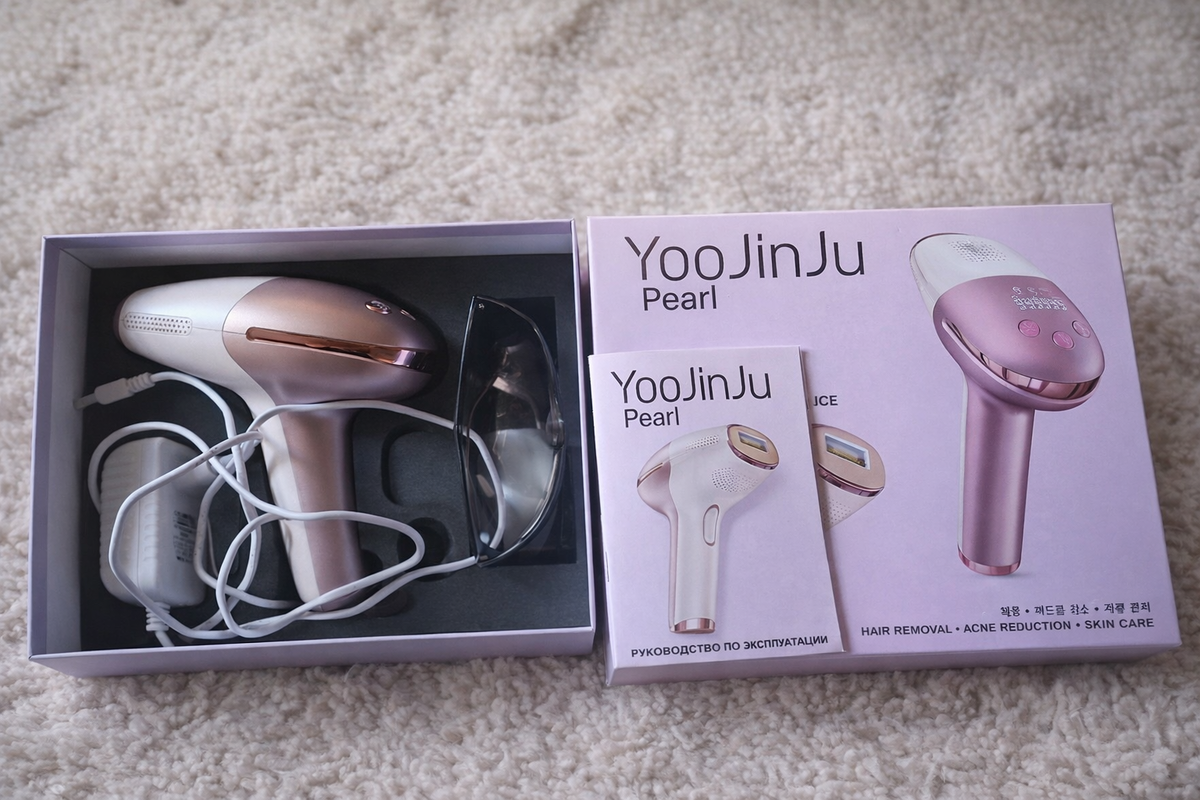 Фотоэпилятор лазерный профессиональный YooJinJu с охлаждением