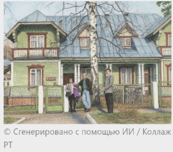 Коллаж RT на основе фотографии Эпштейна в Сарове 