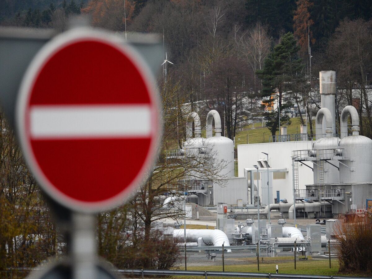    Газокомпрессорная станция Gascade в Айслебене© РИА Новости . Алексей Витвицкий