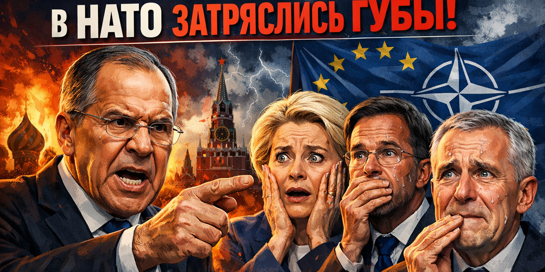 Лавров задал такую «трёпку» евролидерам, что аж у НАТО «затряслись» губы