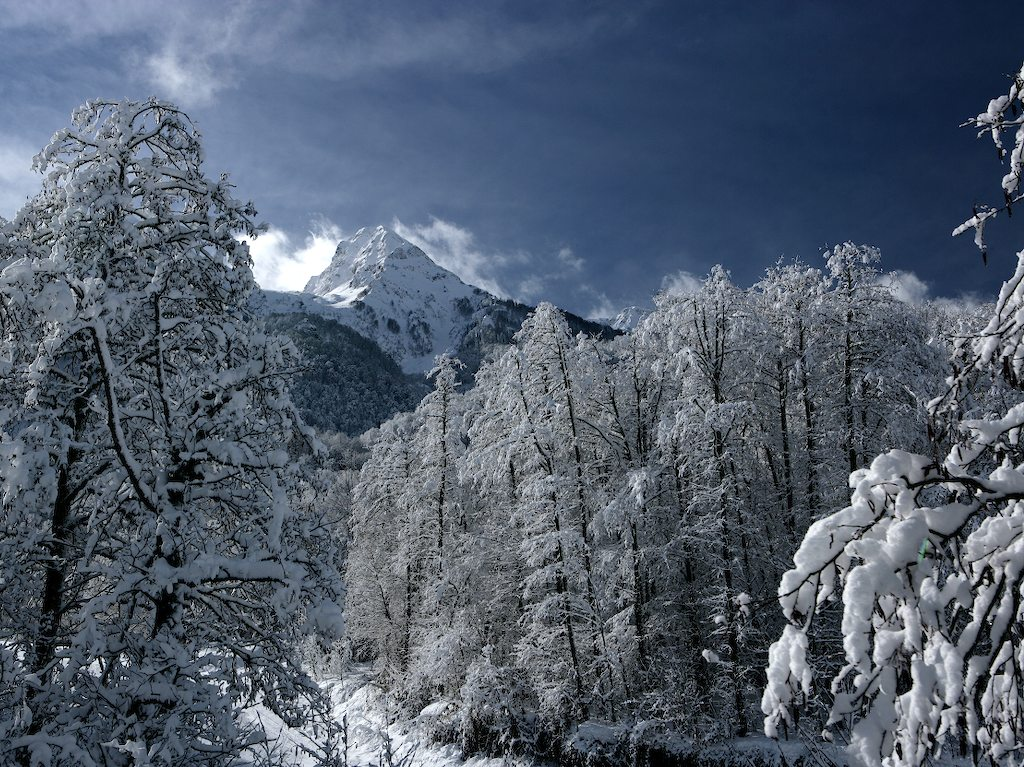 Красная Поляна. Пик Черная Пирамида.