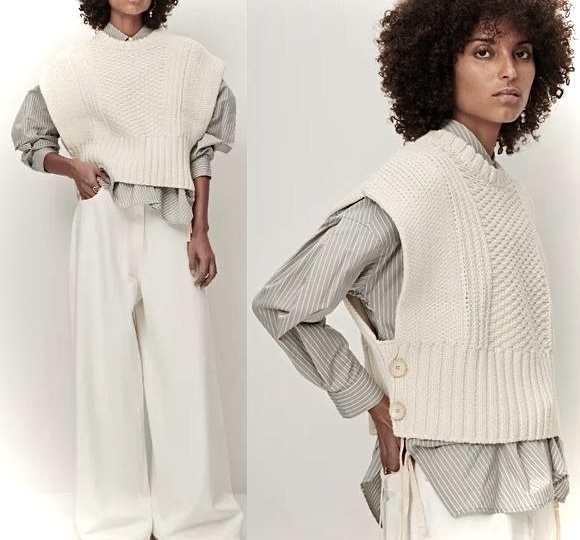 Жилеты спицами на весну - лето с инструкцией.