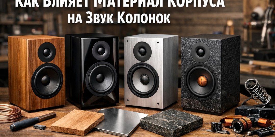 Как Влияет Материал Корпуса на Звук Колонок?