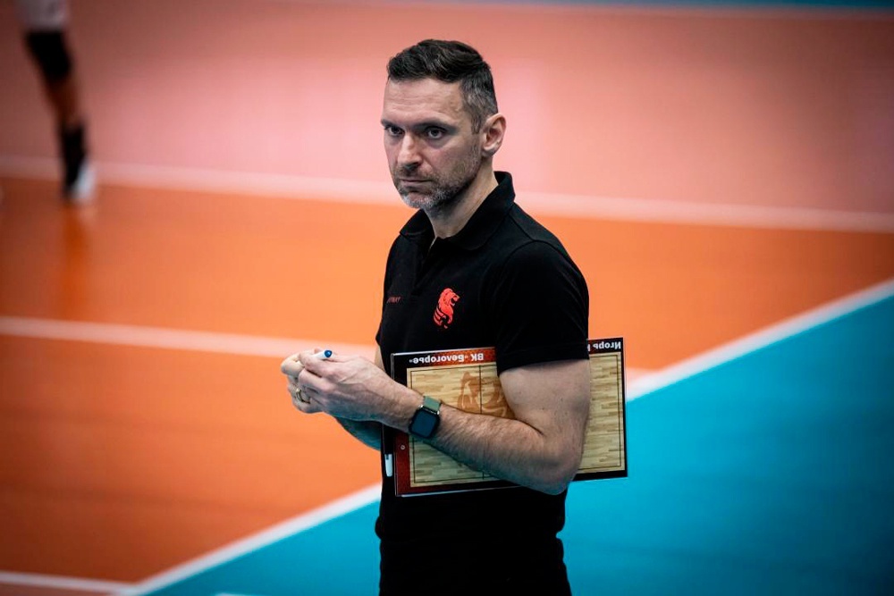    Новый главный тренер ВК "Белогорье" Игорь "Базука" Колодинский. / Фото: Пресс-служба ВФВ