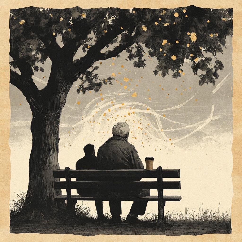 Глаза его были неестественно молодые, с хитринкой. В глубине зрачков кружилась золотистая пыльца