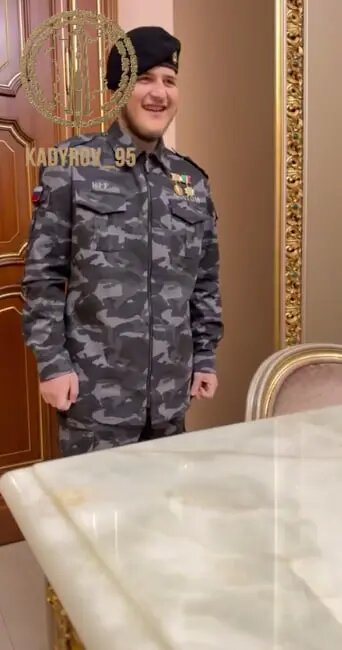   Фото: скриншот из видео в телеграм-канале Рамзана Кадырова.