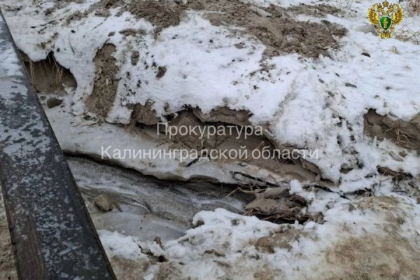 Прокуратура проверяет сообщения о сливе сточных вод в на пляж в Янтарном