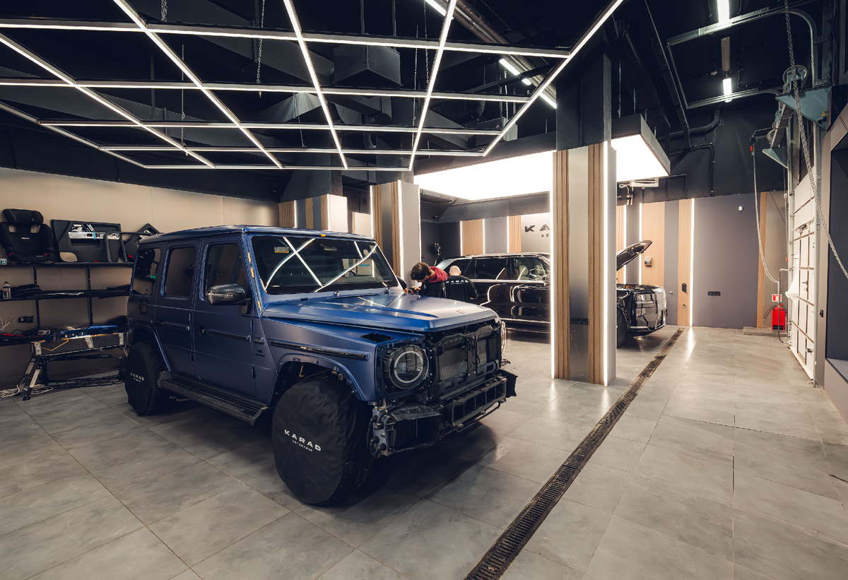 Зона оклейка автомобиля KARAD Детейлинг