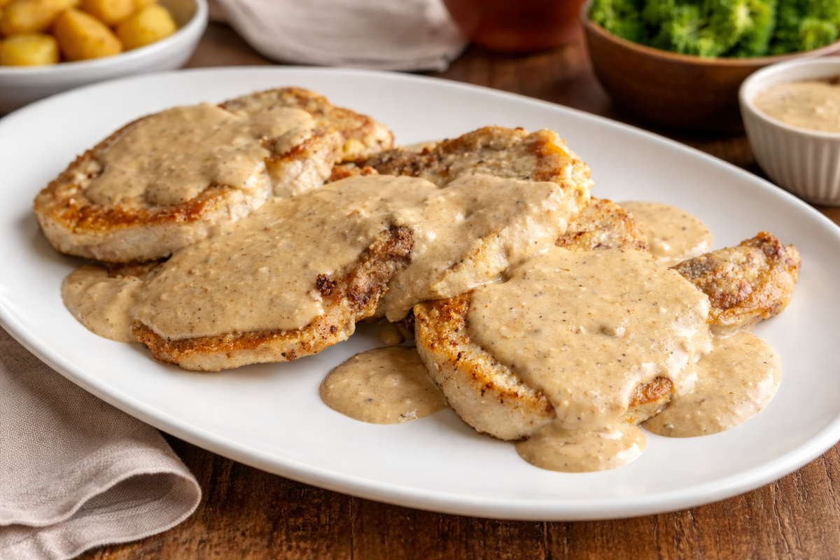 Свиные отбивные