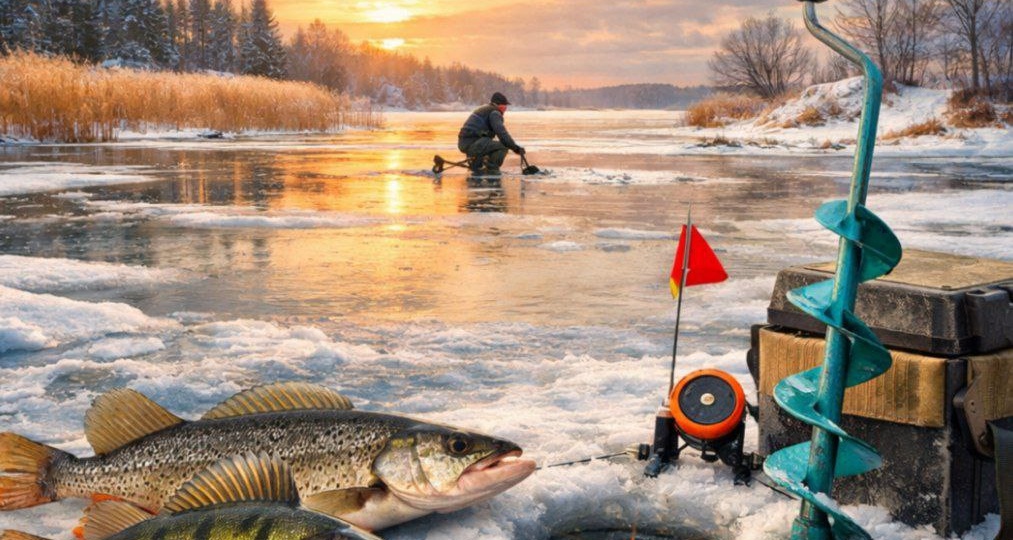 🎣 Рыбалка под конец зимы: особенности, тактика и секреты улова