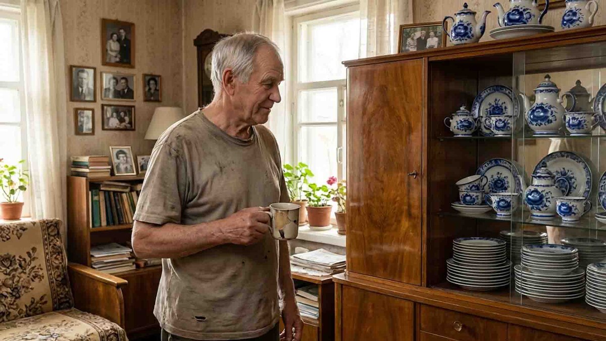 Почему мы бережем красивую посуду и носим старое? Парадокс серванта: за стеклом – музейная роскошь, а на столе – кружка-инвалид. Пора это менять!