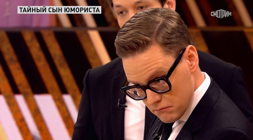 Это из другой программы - про юмориста. Но смысл такой же. Фото Яндекс.Картинки. 