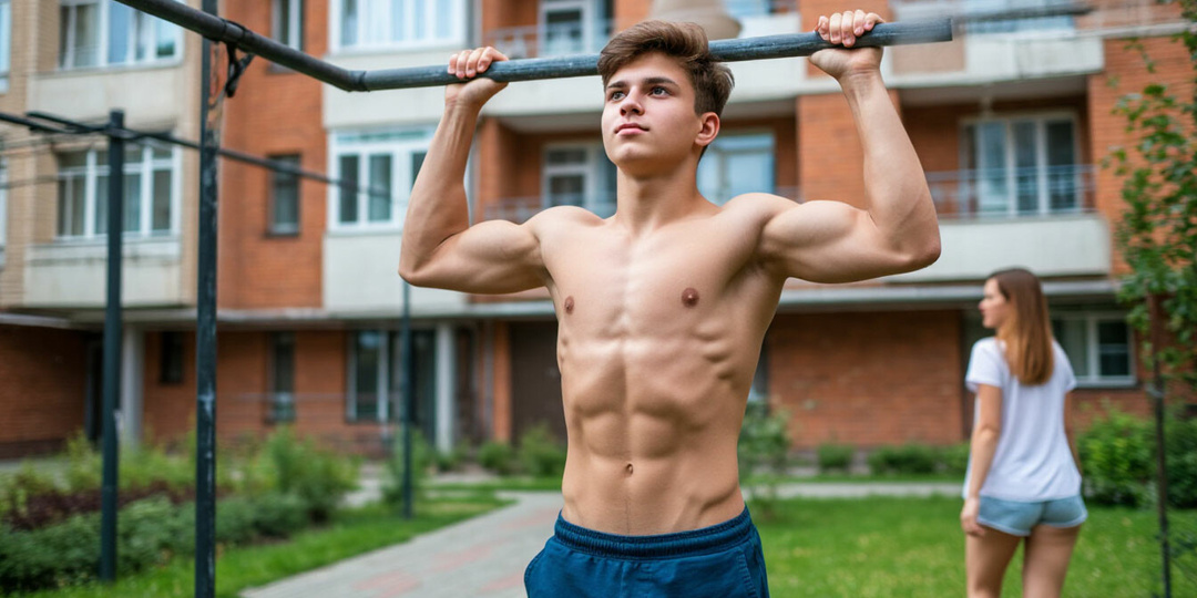 Молодой сосед, для взрослой женщины.