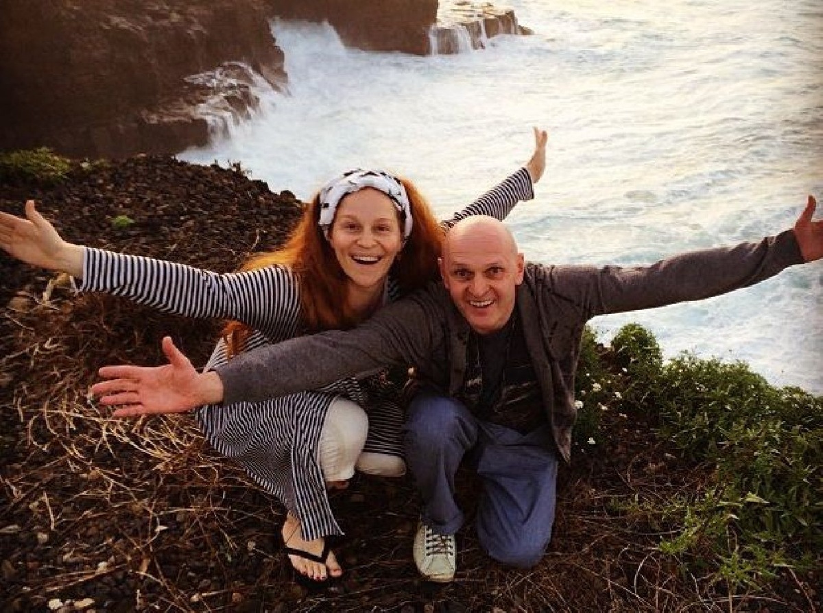    Агриппина Стеклова и Владимир Большов (Фото: Instagram* @_agrippina_)