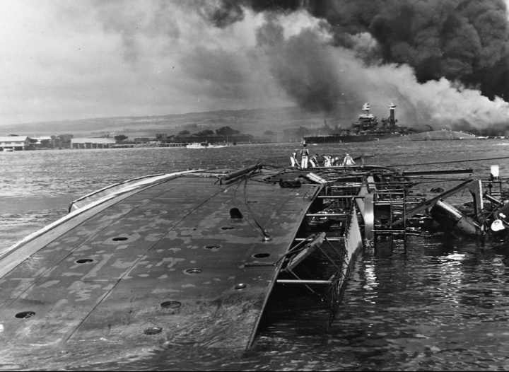Атака на Перл-Харбор. Вступление США во вторую мировую войну.
