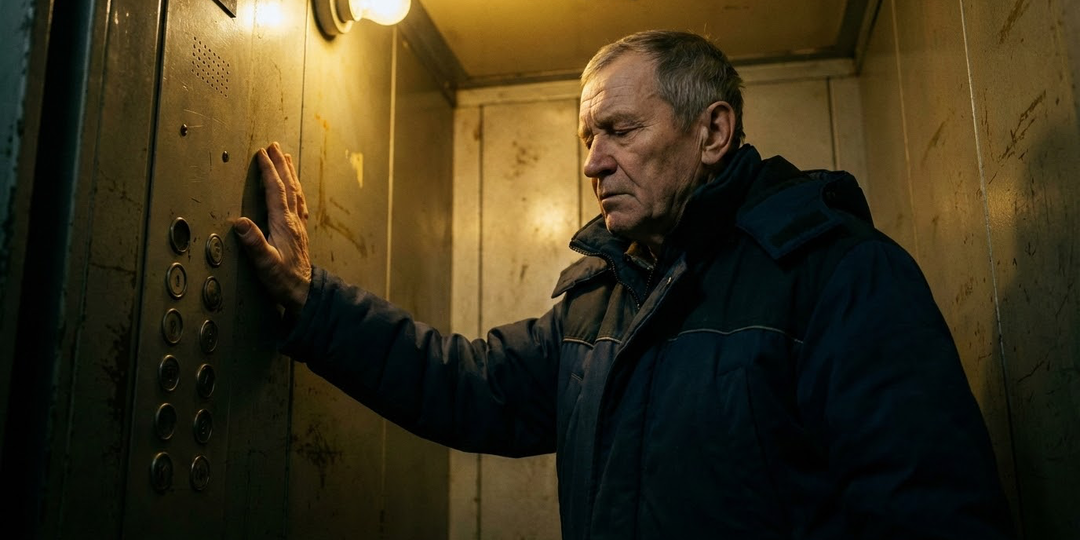 Лифтёр работал в одном здании 35 лет. Между 4 и 5 этажом лифт всегда замирал на секунду. Он нажимал на стену — и кто-то нажимал в ответ