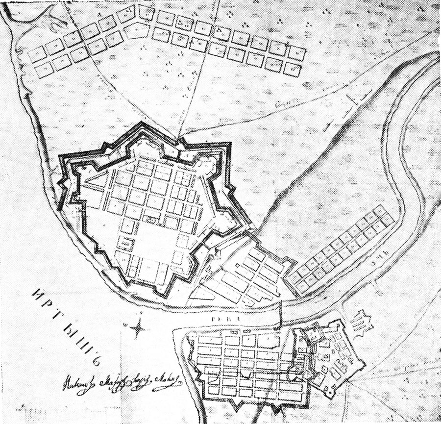 План 1769 года.