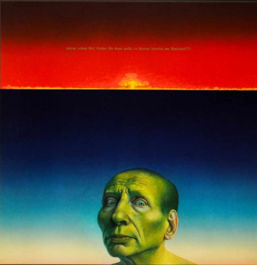 Рудольф Хауснер. Испуганный европеец. 1986