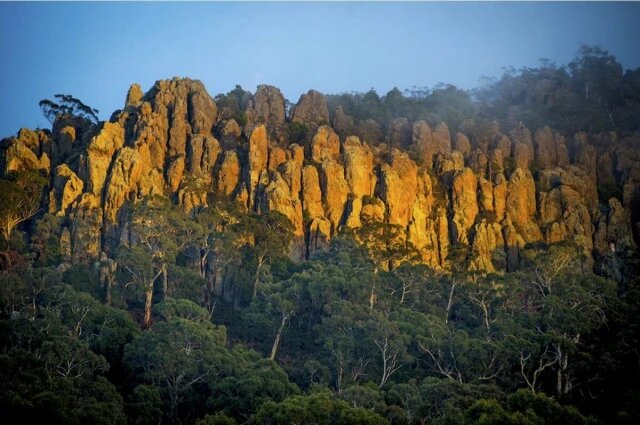 Висячая скала. Австралия