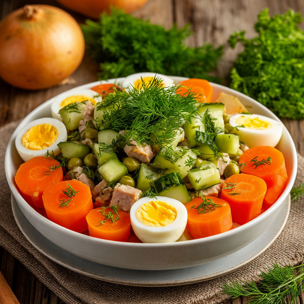 САЛАТ ОЛИВЬЕ