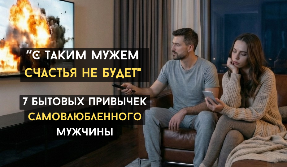 Я сбежала от самовлюбленного мужчины, для которого была прислугой. По каким БЫТОВЫМ "мелочам" вычислила эгоиста