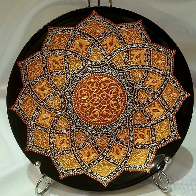 Тарелочка "Янтарная"