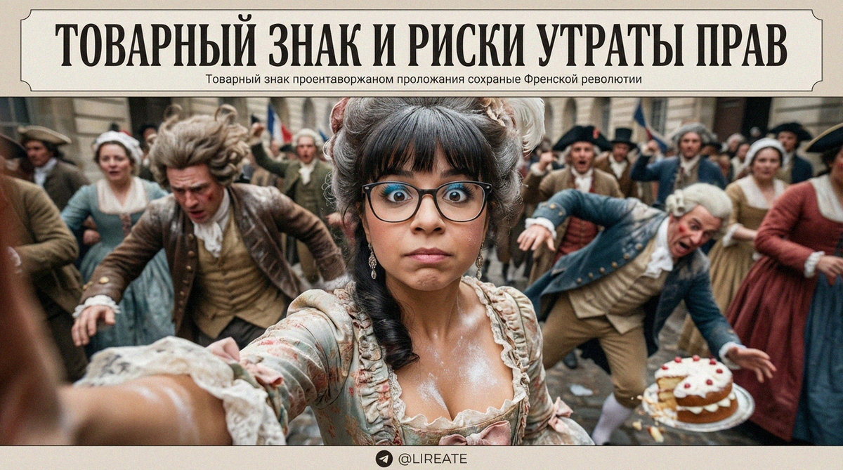    Влияние поведения правообладателя на охрану товарного знака Лирейт