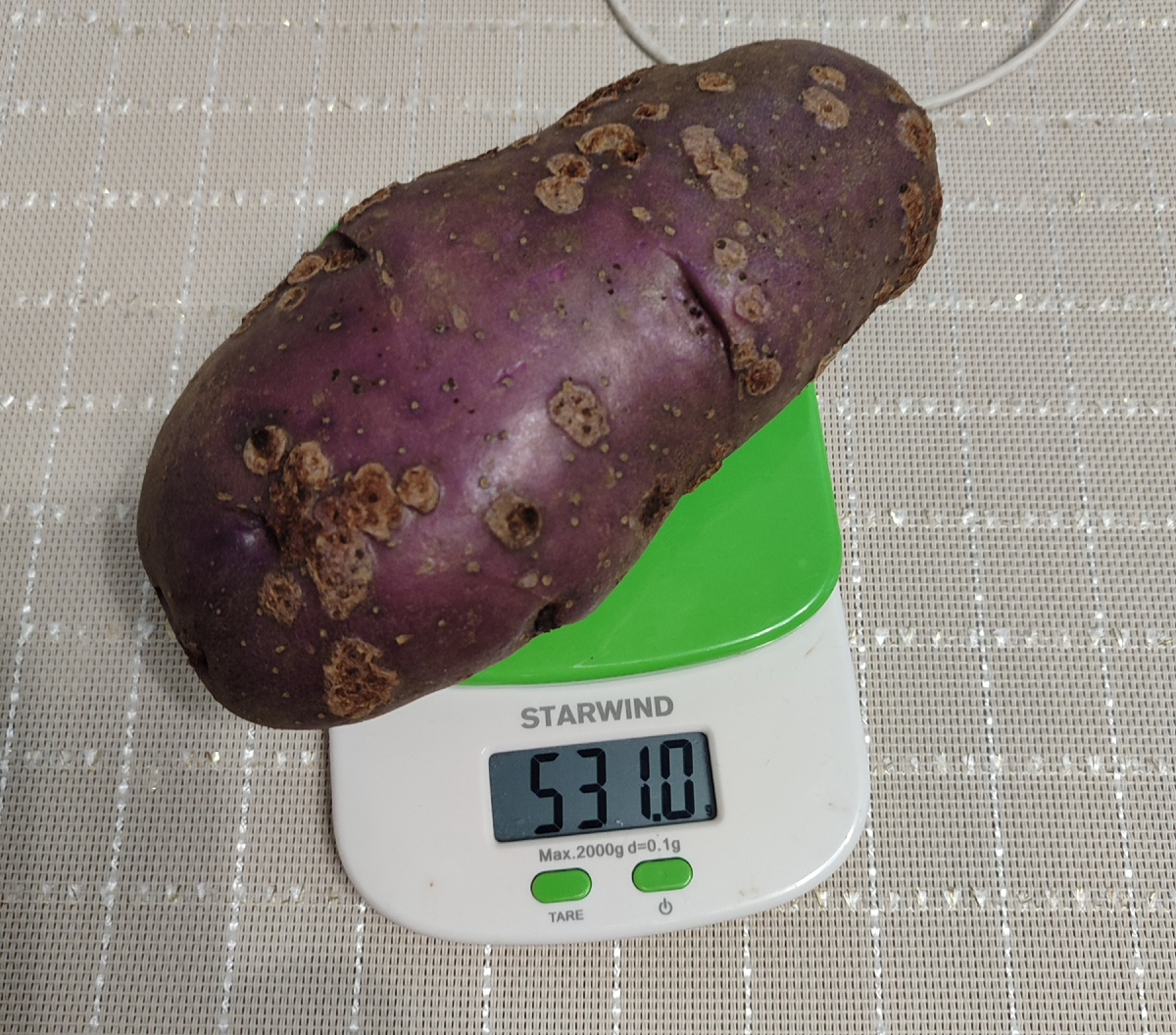 Немного картошки...