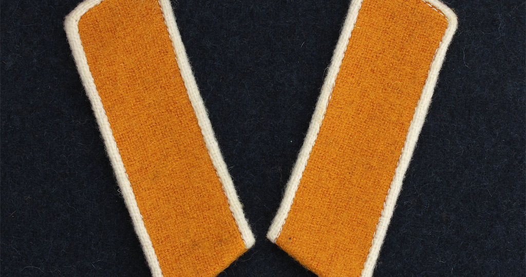 Петлицы рядового 8-го драгунского Астраханского полка. Копия.