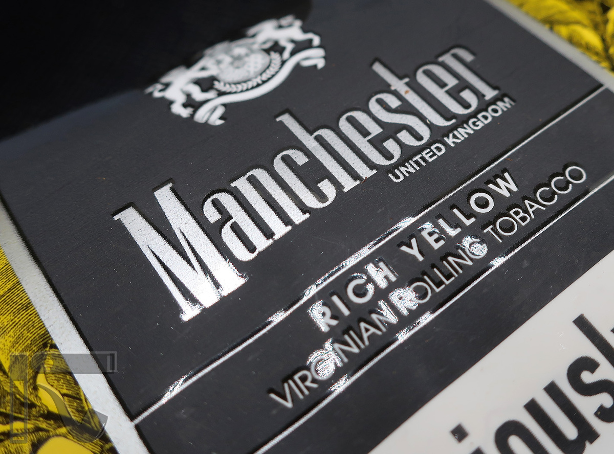 Табак Manchester Rich Yellow. Фото: © канал "Уголок Курильщика"