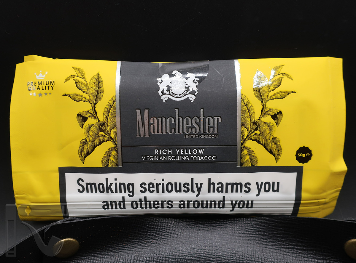 Табак Manchester Rich Yellow. Фото: © канал "Уголок Курильщика"