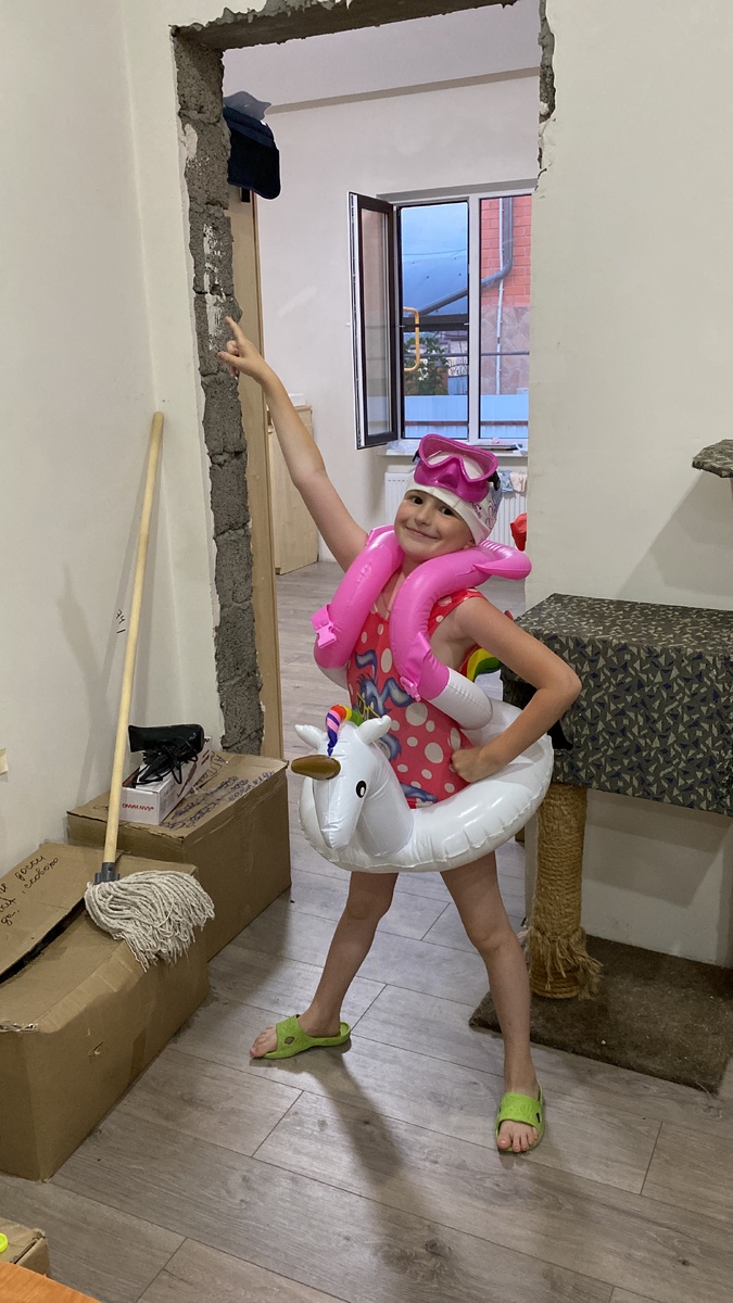 Ремонт мы делали сами