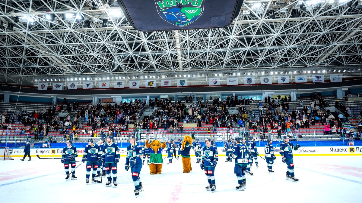    ХК «Югра» обыграл «Ростов» и досрочно вышел в плэй-офф