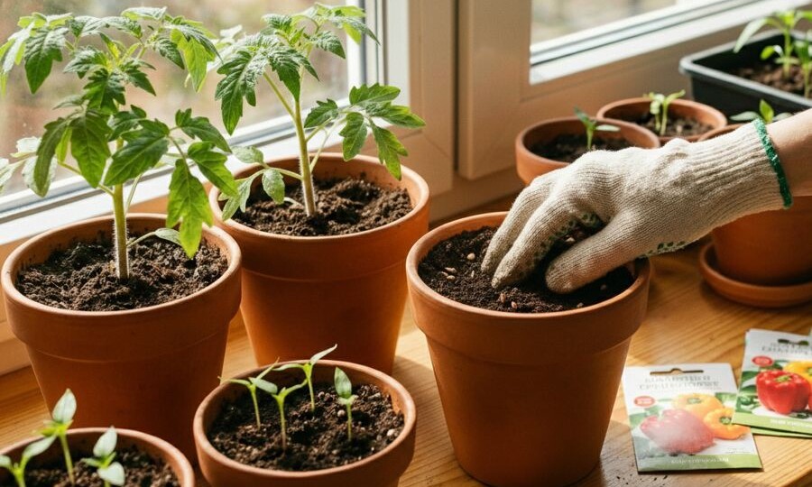 Сеем семена правильно! Уплотнять или нет: Секрет «Датчика давления» и мощной рассады 🌿