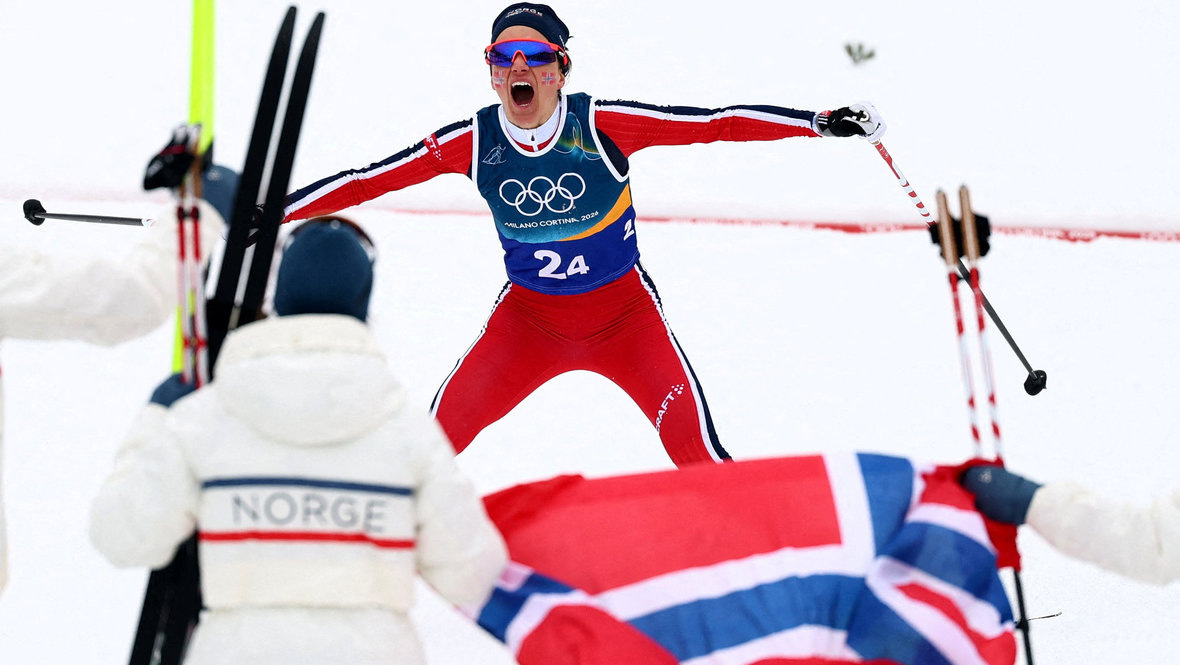    Победный финиш Хейди Венг. Reuters