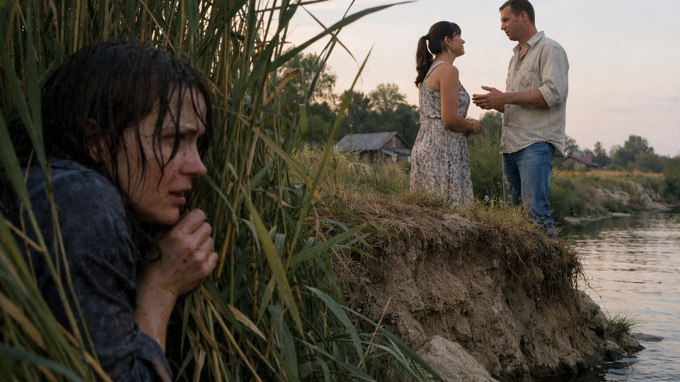 Она оказалась в реке после поминок матери, но выплыла и из камышей услышала разговор мужа с ее подругой